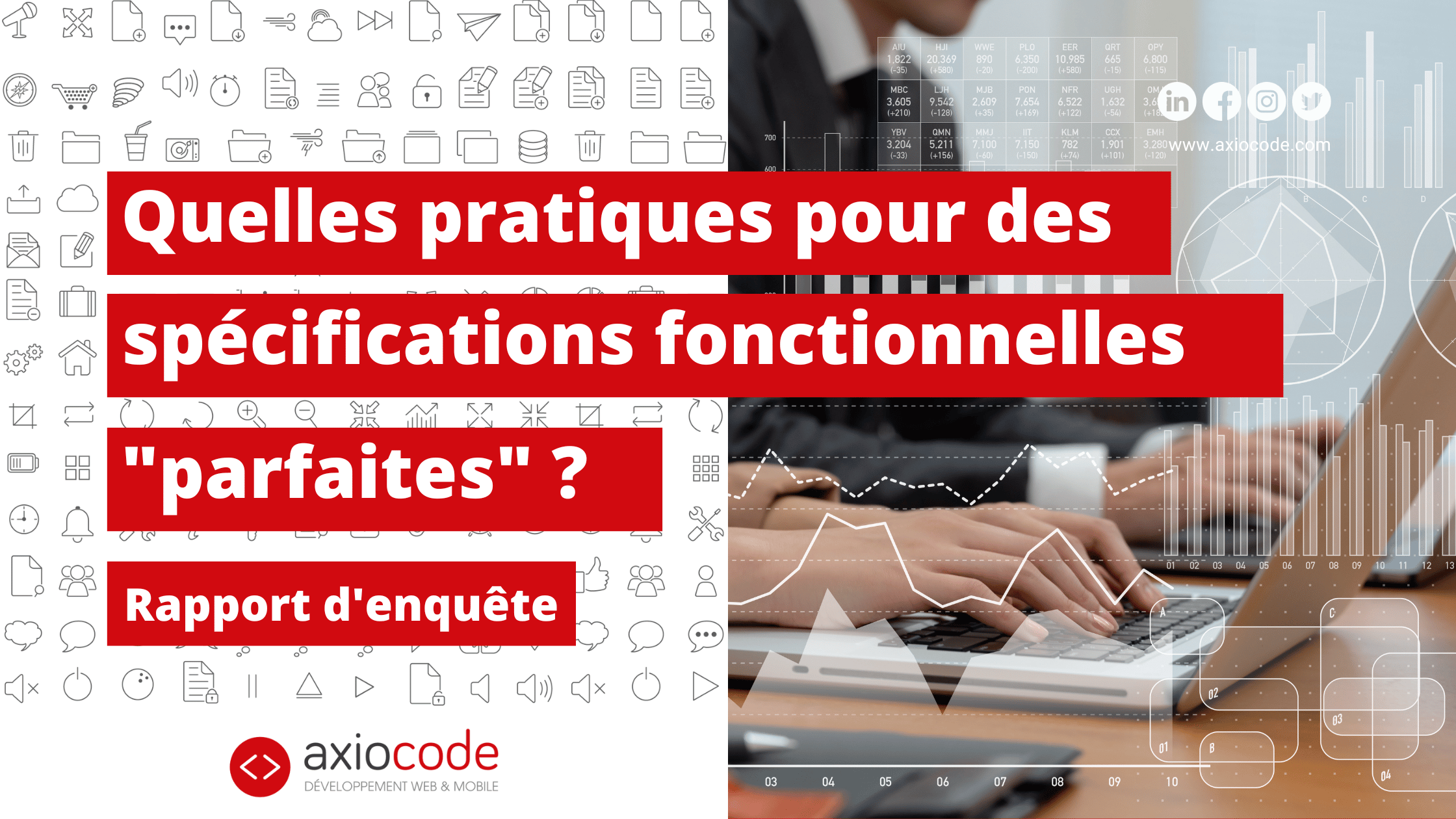 Rapport d'enquête sur les pratiques, attentes et défis liés à la création des spécifications et à leurs mises à jour dans la documentation fonctionnelle