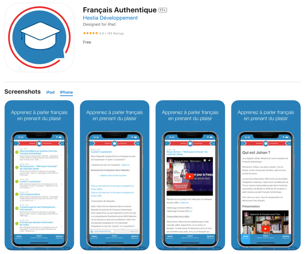 Mise en valeur d'une application sur l'Apple Store -ASO